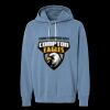 Unisex Garment-Dyed Lightweight Fleece Hooded Sweatshirt Thumbnail