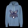 Unisex Garment-Dyed Lightweight Fleece Hooded Sweatshirt Thumbnail