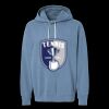 Unisex Garment-Dyed Lightweight Fleece Hooded Sweatshirt Thumbnail