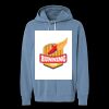 Unisex Garment-Dyed Lightweight Fleece Hooded Sweatshirt Thumbnail