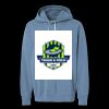 Unisex Garment-Dyed Lightweight Fleece Hooded Sweatshirt Thumbnail