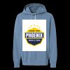 Unisex Garment-Dyed Lightweight Fleece Hooded Sweatshirt Thumbnail