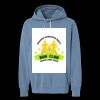 Unisex Garment-Dyed Lightweight Fleece Hooded Sweatshirt Thumbnail