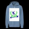 Unisex Garment-Dyed Lightweight Fleece Hooded Sweatshirt Thumbnail