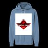 Unisex Garment-Dyed Lightweight Fleece Hooded Sweatshirt Thumbnail