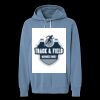 Unisex Garment-Dyed Lightweight Fleece Hooded Sweatshirt Thumbnail