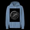 Unisex Garment-Dyed Lightweight Fleece Hooded Sweatshirt Thumbnail