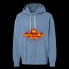 Unisex Garment-Dyed Lightweight Fleece Hooded Sweatshirt Thumbnail