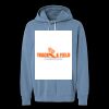Unisex Garment-Dyed Lightweight Fleece Hooded Sweatshirt Thumbnail