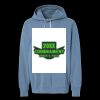 Unisex Garment-Dyed Lightweight Fleece Hooded Sweatshirt Thumbnail