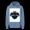 Unisex Garment-Dyed Lightweight Fleece Hooded Sweatshirt Thumbnail