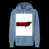 Unisex Garment-Dyed Lightweight Fleece Hooded Sweatshirt Thumbnail