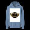 Unisex Garment-Dyed Lightweight Fleece Hooded Sweatshirt Thumbnail