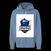 Unisex Garment-Dyed Lightweight Fleece Hooded Sweatshirt Thumbnail