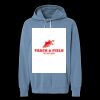 Unisex Garment-Dyed Lightweight Fleece Hooded Sweatshirt Thumbnail