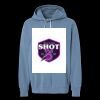 Unisex Garment-Dyed Lightweight Fleece Hooded Sweatshirt Thumbnail