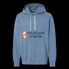 Unisex Garment-Dyed Lightweight Fleece Hooded Sweatshirt Thumbnail