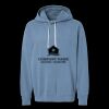 Unisex Garment-Dyed Lightweight Fleece Hooded Sweatshirt Thumbnail
