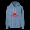 Unisex Garment-Dyed Lightweight Fleece Hooded Sweatshirt Thumbnail