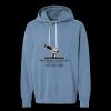 Unisex Garment-Dyed Lightweight Fleece Hooded Sweatshirt Thumbnail