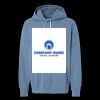 Unisex Garment-Dyed Lightweight Fleece Hooded Sweatshirt Thumbnail