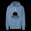 Unisex Garment-Dyed Lightweight Fleece Hooded Sweatshirt Thumbnail