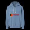 Unisex Garment-Dyed Lightweight Fleece Hooded Sweatshirt Thumbnail