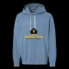 Unisex Garment-Dyed Lightweight Fleece Hooded Sweatshirt Thumbnail