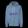 Unisex Garment-Dyed Lightweight Fleece Hooded Sweatshirt Thumbnail