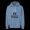 Unisex Garment-Dyed Lightweight Fleece Hooded Sweatshirt Thumbnail