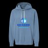 Unisex Garment-Dyed Lightweight Fleece Hooded Sweatshirt Thumbnail