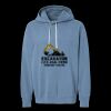 Unisex Garment-Dyed Lightweight Fleece Hooded Sweatshirt Thumbnail