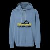Unisex Garment-Dyed Lightweight Fleece Hooded Sweatshirt Thumbnail