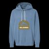 Unisex Garment-Dyed Lightweight Fleece Hooded Sweatshirt Thumbnail