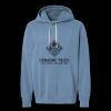 Unisex Garment-Dyed Lightweight Fleece Hooded Sweatshirt Thumbnail