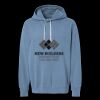Unisex Garment-Dyed Lightweight Fleece Hooded Sweatshirt Thumbnail