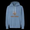 Unisex Garment-Dyed Lightweight Fleece Hooded Sweatshirt Thumbnail