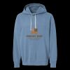 Unisex Garment-Dyed Lightweight Fleece Hooded Sweatshirt Thumbnail