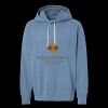 Unisex Garment-Dyed Lightweight Fleece Hooded Sweatshirt Thumbnail