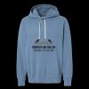 Unisex Garment-Dyed Lightweight Fleece Hooded Sweatshirt Thumbnail