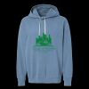 Unisex Garment-Dyed Lightweight Fleece Hooded Sweatshirt Thumbnail