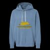 Unisex Garment-Dyed Lightweight Fleece Hooded Sweatshirt Thumbnail
