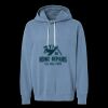 Unisex Garment-Dyed Lightweight Fleece Hooded Sweatshirt Thumbnail