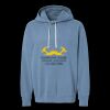 Unisex Garment-Dyed Lightweight Fleece Hooded Sweatshirt Thumbnail