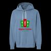 Unisex Garment-Dyed Lightweight Fleece Hooded Sweatshirt Thumbnail