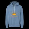 Unisex Garment-Dyed Lightweight Fleece Hooded Sweatshirt Thumbnail