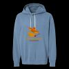 Unisex Garment-Dyed Lightweight Fleece Hooded Sweatshirt Thumbnail