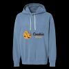 Unisex Garment-Dyed Lightweight Fleece Hooded Sweatshirt Thumbnail