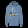 Unisex Garment-Dyed Lightweight Fleece Hooded Sweatshirt Thumbnail