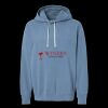Unisex Garment-Dyed Lightweight Fleece Hooded Sweatshirt Thumbnail